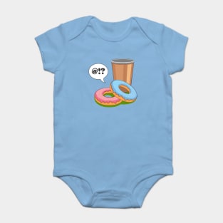 donuts and coffee Baby Bodysuit